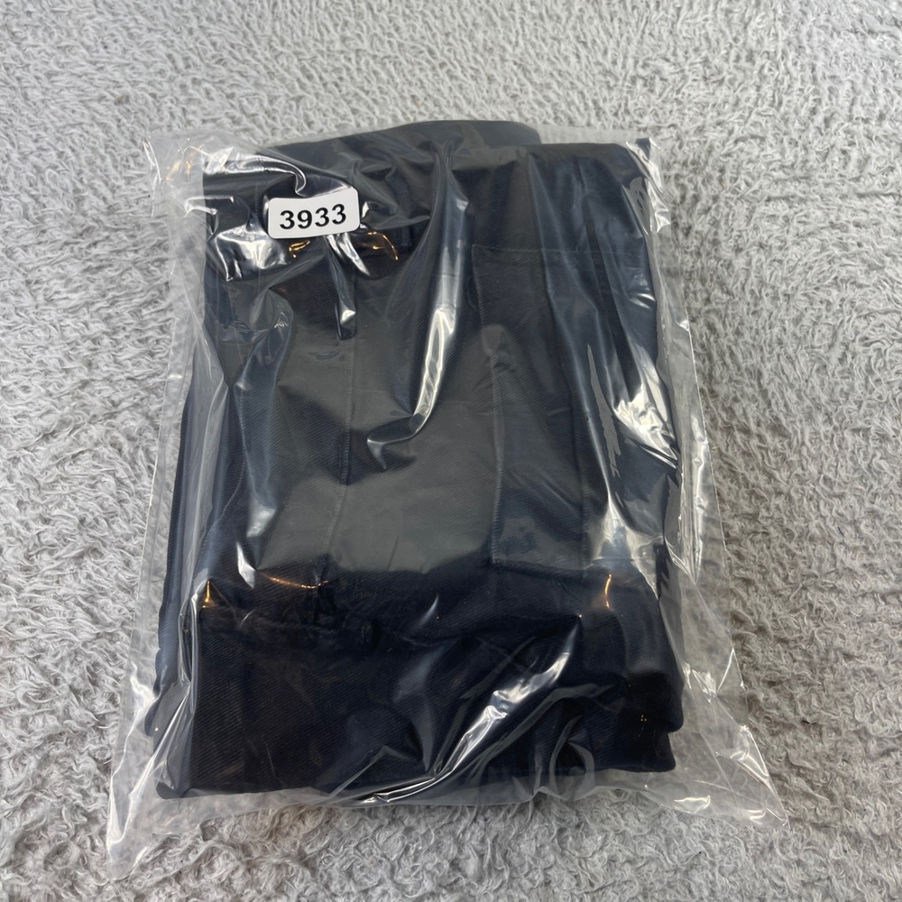 Royalty For Me Black Wide Leg Crop Pants Womens Size 10 High Rise Patch Pocket - Picture 11 of 11